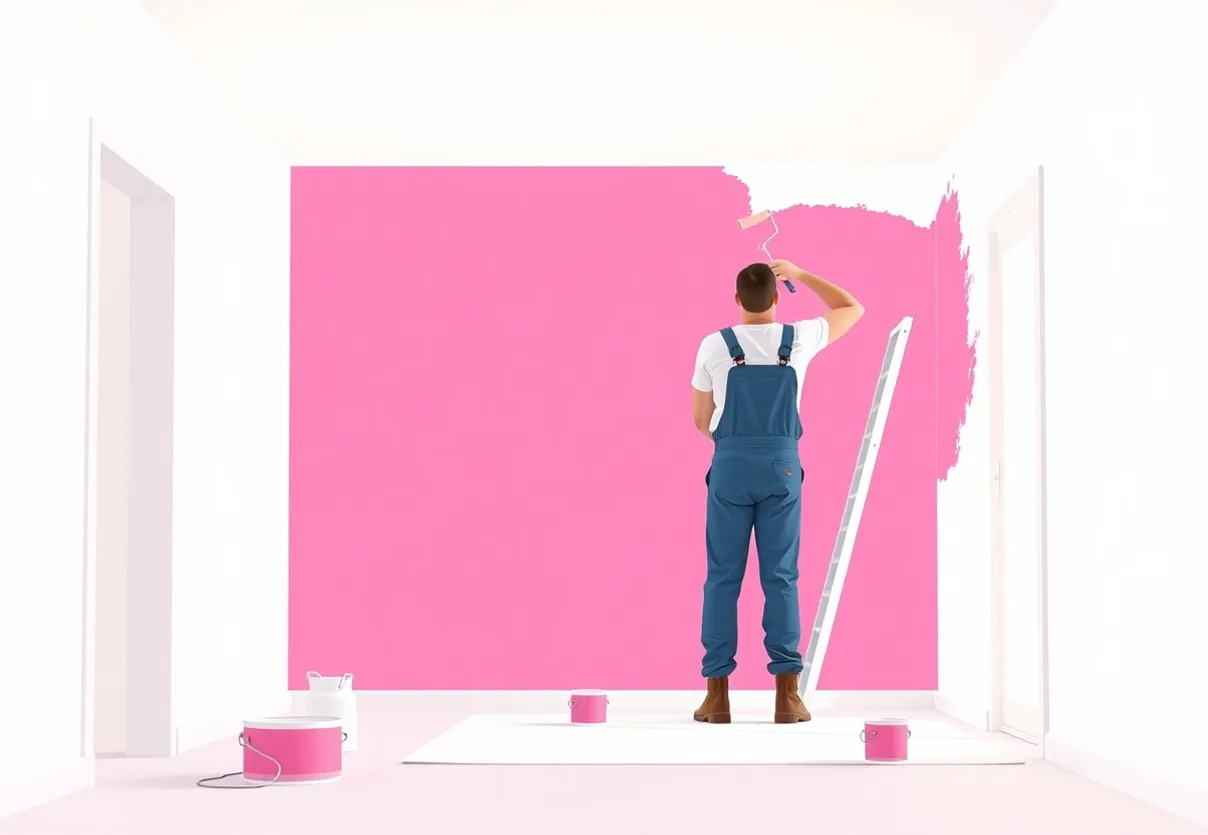 Peintre Tulle 19000 en intervention sur un chantier